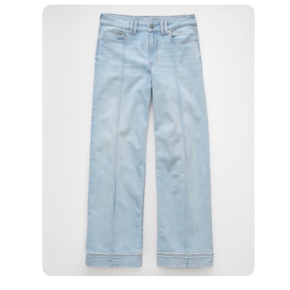 American Eagle Outfitters Dreamy Drape Low Rise Baggy Jeans